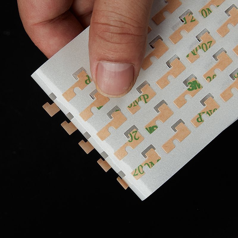 release force testing for die cut adhesive tape liner