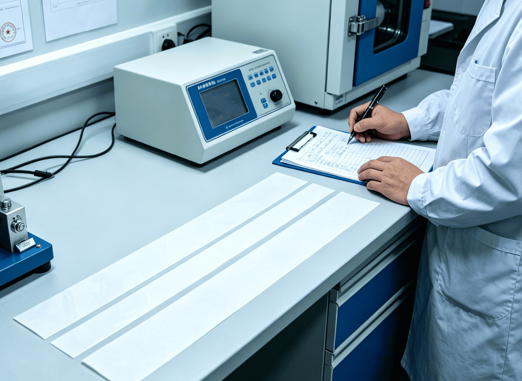 SGS certification test report for YXF Tape adhesive products